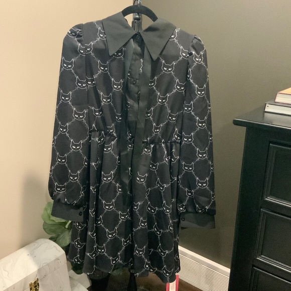 Dresses & Skirts - Cute Emily strange, Wednesday’s style midi dress NWT